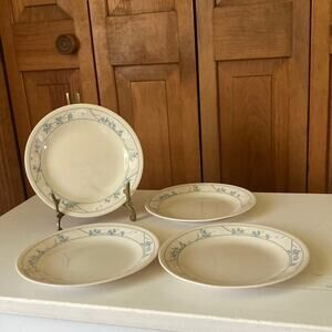 Vintage Corelle “First of Spring” Dessert Plates, Set of 4